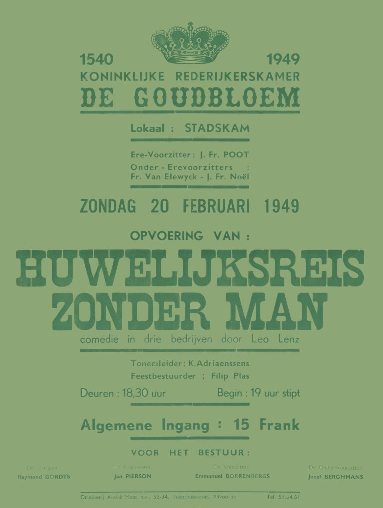 1949 02 huwelijksreis zonder man