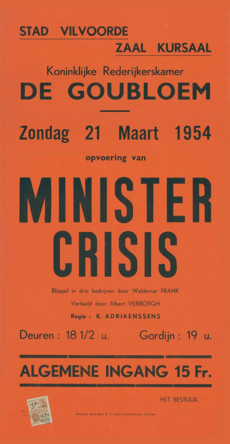 1954 03 minister crisis