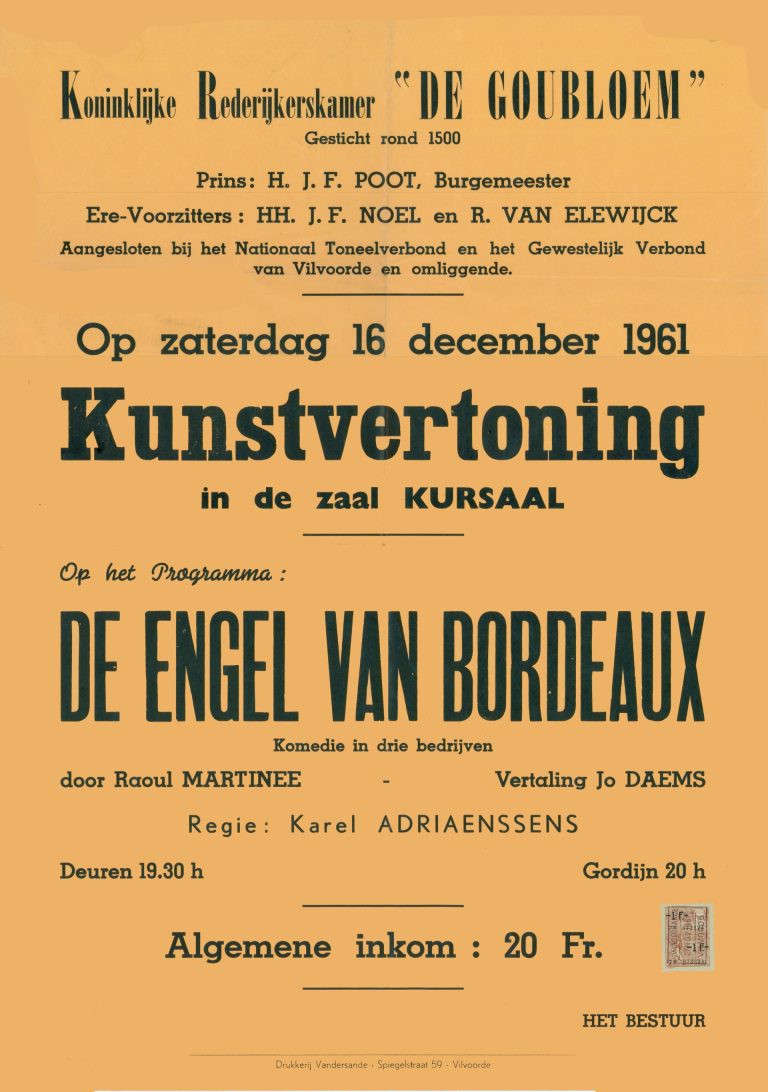 1961 12 de engel van bordeaux