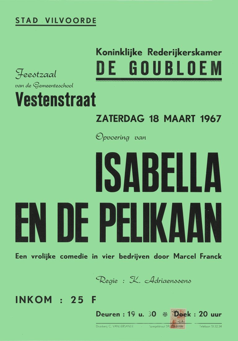1967 03 isabella en de pelikaan