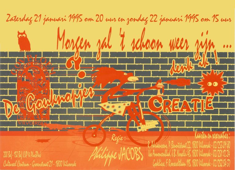1995 01 morgen zal t schoon weer zijn denk ik