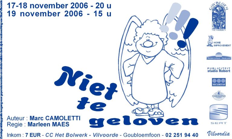 2006 11 niet te geloven